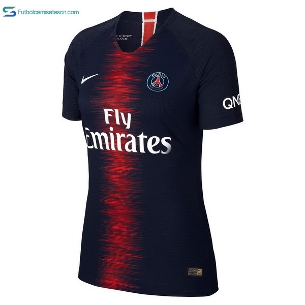Camiseta Paris Saint Germain 1ª Mujer 2018/19 Azul